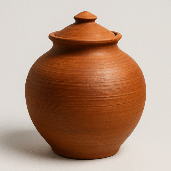 Handcrafted Clay Water Pot (Matka – 10 Litres)